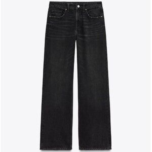 FULL LENGTH TRF MID-RISE WIDE LEG JEANS